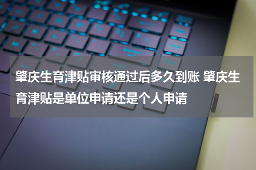 肇庆生育津贴审核通过后多久到账 肇庆生育津贴是单位申请还是个人申请