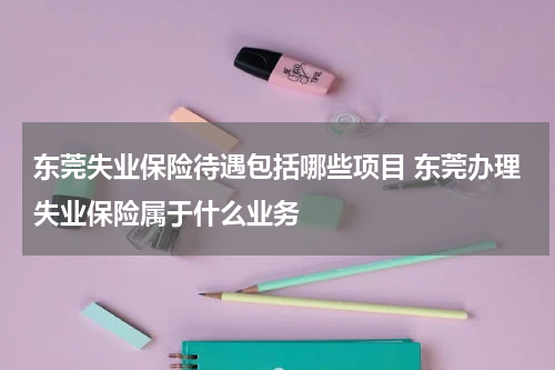 东莞失业保险待遇包括哪些项目 东莞办理失业保险属于什么业务