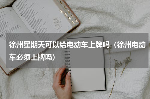 徐州星期天可以给电动车上牌吗（徐州电动车必须上牌吗）