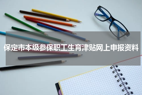 保定市本级参保职工生育津贴网上申报资料