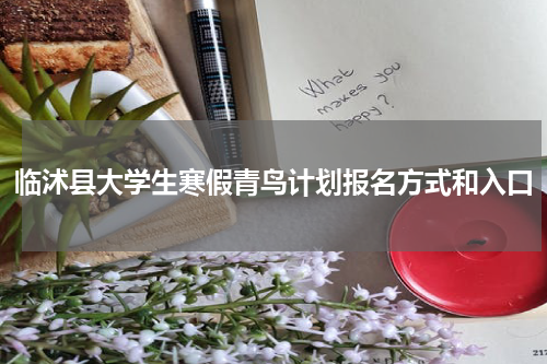 临沭县大学生寒假青鸟计划报名方式和入口