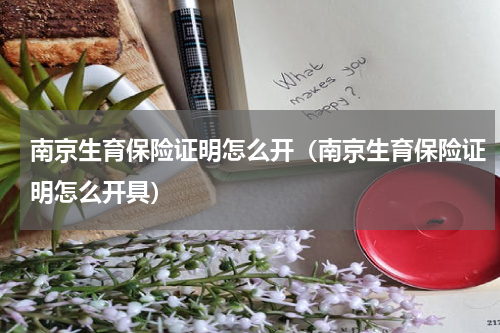 南京生育保险证明怎么开（南京生育保险证明怎么开具）