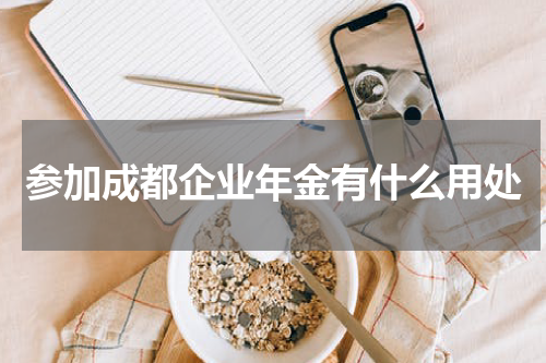 参加成都企业年金有什么用处