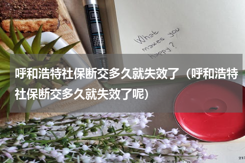 呼和浩特社保断交多久就失效了（呼和浩特社保断交多久就失效了呢）