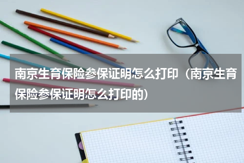 南京生育保险参保证明怎么打印(南京生育保险参保证明怎么打印的)
