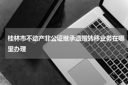 桂林市不动产非公证继承遗赠转移业务在哪里办理