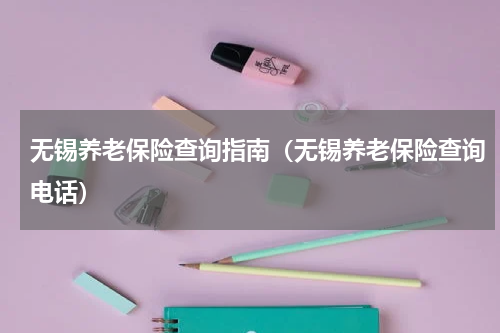 无锡养老保险查询指南（无锡养老保险查询电话）